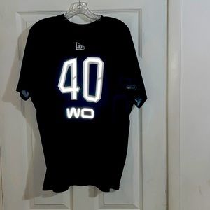 New Era PATMON Jersey, Size Large, Black